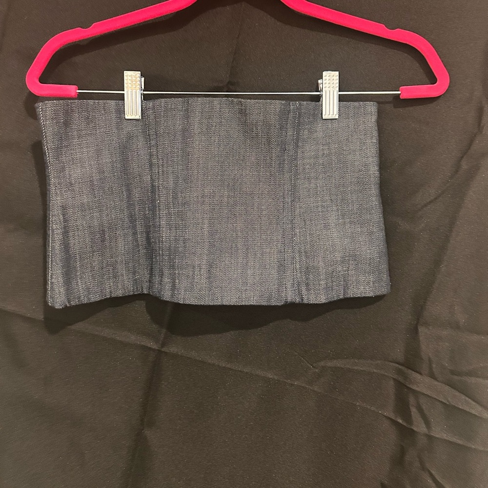 Tibi Denim Top